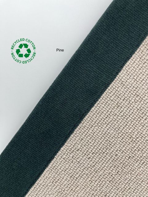 Carpet Binding Tape Basketweave Contract Pine